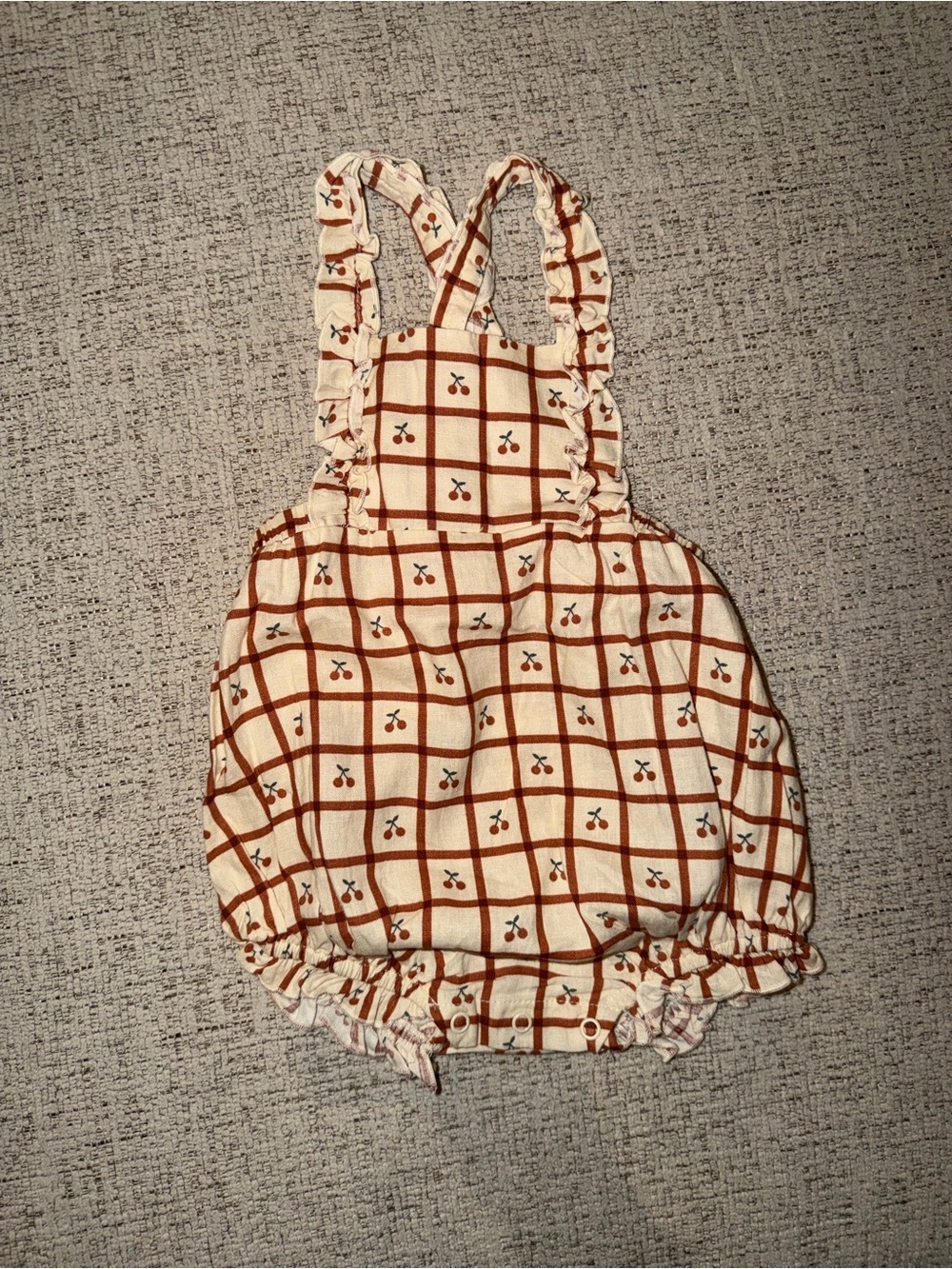 Rylee + Cru Cherry Romper
